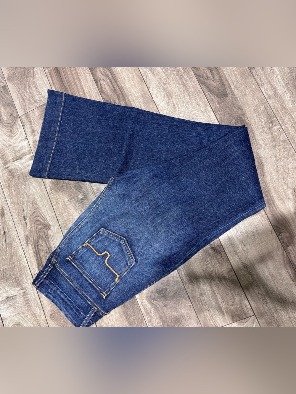 Kimes Ranch Dark Blue Flare Jeans